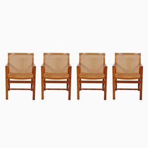 Chaises Konge par Rud Thygsen, 1970s, Set de 4