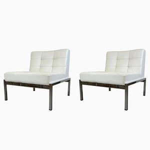 Samourai Low Lounge Chairs by Joseph-André Motte for Airborne, 1970s, Set of 2