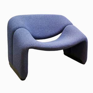 Mid-Century Dutch F598 Groovy M Easy Chair by Pierre Paulin for Artifort, 1970s