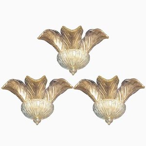 Ceiling Lamps, 1980s, Set of 3