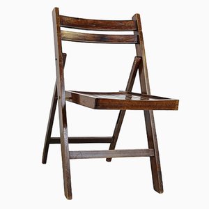 Wooden Folding Chair, 1950s