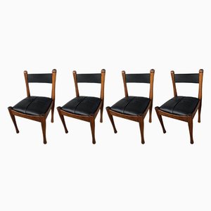 Dining Chairs by Silvio Coppola for Bernini, 1970s, Set of 4
