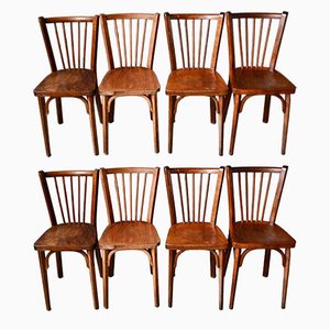 Bistro Chairs from Baumann, 1960s, Set of 8