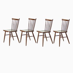 Ironica Chairs from Ton, Czechoslovakia, 1960s, Set of 4