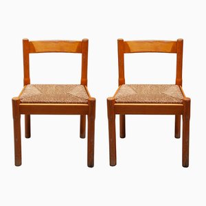 Carimate Dining Chairs by Vico Magistretti for Cassina, 1985, Set of 2