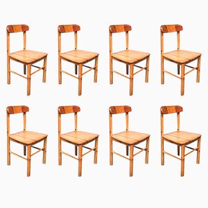 Dining Chairs attributed to Rainer Daumiller for Hirtshals Savvaerk, Sweden, 1970s, Set of 4