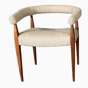 Mid-Century Ring Chair von Nanna & Jorgen Ditzel, 1950er