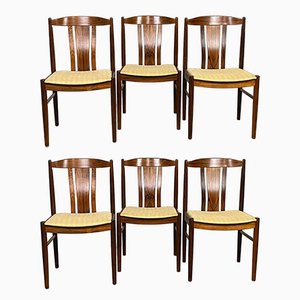 Nordic Dining Chairs, 1960s, Set of 6