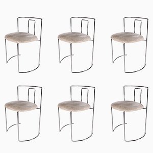 Gaja Chairs by Kazuhide Takahama for Cassina, 1974, Set of 6