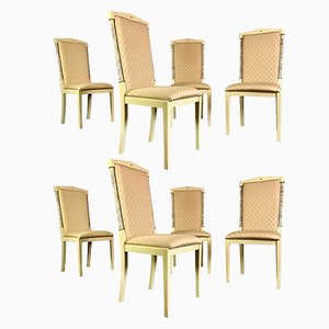 Mid-Century Dining Chairs from Turri, Italy, Set of 8