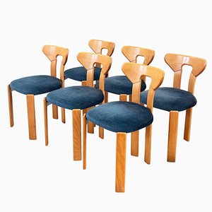 Postmodern Dining Chairs attributed to Bruno Rey for Dietiker, 1971, Set of 6