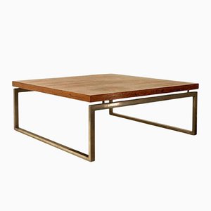 Large Mid-Century Modern Square Coffee Table