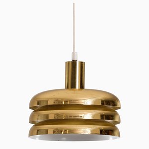 Brass Pendant Light by Hans-Agne Jakobsson, 1960s