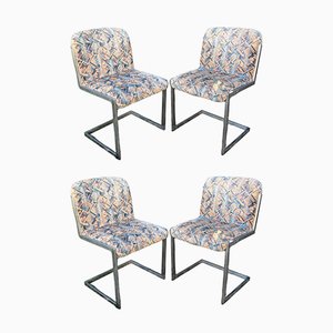 Vintage Dining Chairs, 1980s, Set of 4