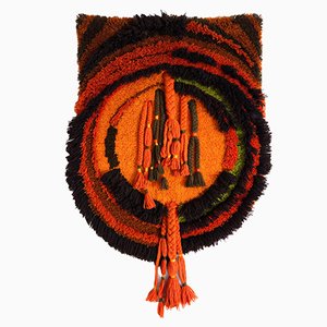 Deutscher Wandteppich aus Wolle, 1970er