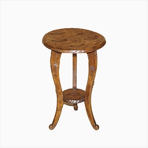 Libertys London Hand Carved Side Table, 1905