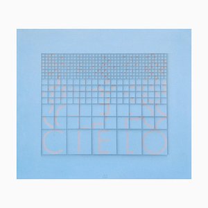 Cielo (Sky) - Original Screen Print by Bruno di Bello - 1980 ca. 1980 ca.