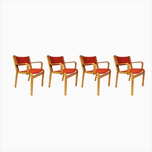 Dining Chairs by R. Thygesen & J. Sorensen for Magnus Olsen, Denmark, 1970s, Set of 4