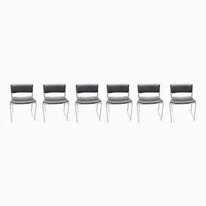 Chaises Empilables par Fabricius & Kastholm pour Kill International, 1960s, Set de 6