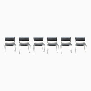 Stacking Chairs by Fabricius & Kastholm for Kill International, 1960s, Set of 6