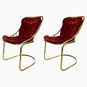 Vintage Dining Chairs, 1960s, Set of 2