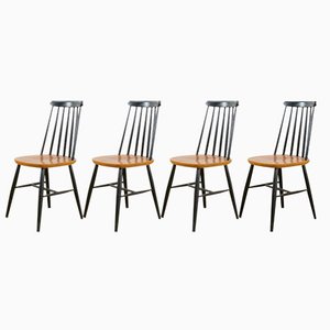 Mid-Century Fanett Chairs by Ilmari Tapiovaara, 1960s, Set of 4
