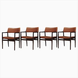 Danish Chairs, 1960s, Set of 5