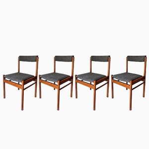 Dining Chairs Made by Ton Holešov, Czechoslovakia, 1959, Set of 4