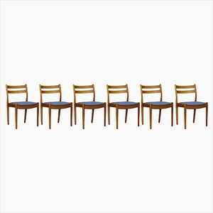 Dining Chairs by Poul Volther, 1960s, Set of 6