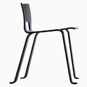 Chaise Ombra Tokyo en Chêne Teinté Noir par Charlotte Perriand pour Cassina