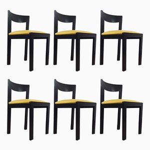 Vintage Dining Chairs attributed to Mario Sabot, 1970s, Set of 6