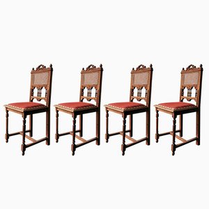 Historicism Dining Chairs, 1890s, Set of 4