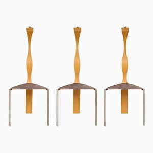 Vintage Polish Chairs, 1990s, Set of 3