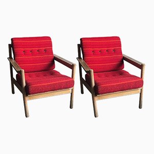 Set of Mid-Century Armchairs, 1960s