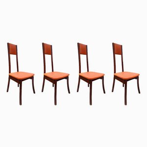 Chaises S11 par Angelo Mangiarotti, 1972, Set de 4