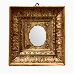 Italian Empire in Golden Wooden Framed Mirror