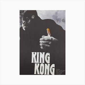 Affiche de Film King Kong, République Tchèque, 1989