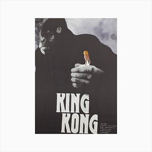Póster checo de la película King Kong, 1989