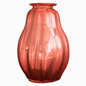 Copier Revisited Vase Aurora 1926 von AD Copier für Royal Leerdam Crystal