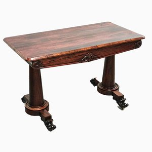 William IV Rosewood Library Table, 1830s