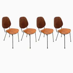 Chairs by Osvaldo Borsani, 1960s, Set of 4