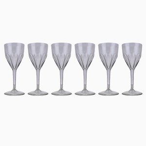 Crystal Glasses from Saint Louis, Set of 6