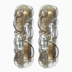 Mid-Century Austrian Citrus Wall Sconces in Murano Glass from Kalmar, 1970s, Set of 2