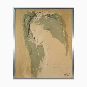 Montserrat Gudiol Corominas, A Lady, Lithographie