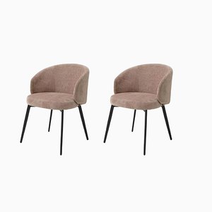 Loy Sisley Pink Dining Chair by Pacific Compagnie Collection, Set of 2