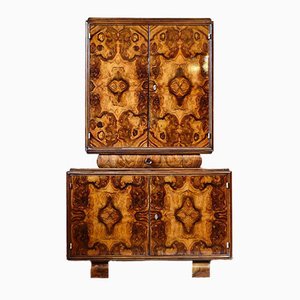 Mobiletto a specchio Art Déco