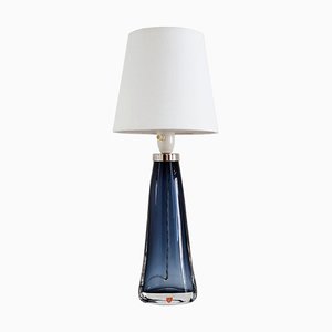 Mid-Century Swedish Crystal Table Lamp by Carl Fagerlund for Orrefors, 1960s