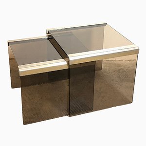 Italian Space Age Coffee Tables T35 by Gallotti & Radice, 1975s, Set of 2