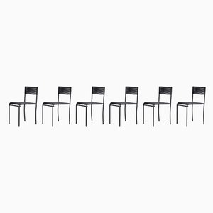 Spaghetti Gemini Dining Chairs by Giandomenico Belotti for Alias, Italy, 1970s, Set of 6