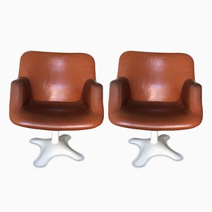 Mid-Century Junior Swivel Chairs by Yrjo Kukkapuro for Haimi, Finland, 1960s, Set of 2